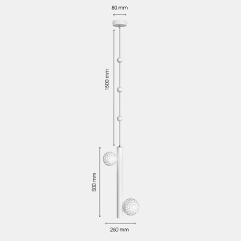 Подвесной светильник Svoy Design Gorokh S  (Бренд Svoy Design, серия Горох размер S) арт. LGRHS-9003